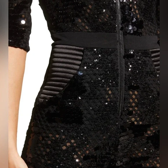 2X “HOST PICK” Zhivago Sequined Mesh Jumpsuit - Picture 7 of 16